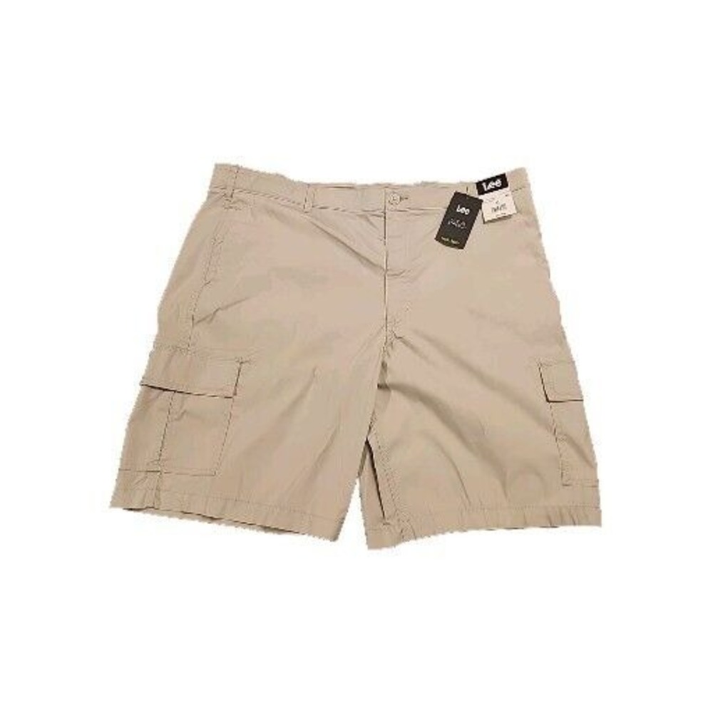 New Men's 44 Lee Hybrid Motion Regular Fit‎ Cargo Shorts 112353910 Salina Stone